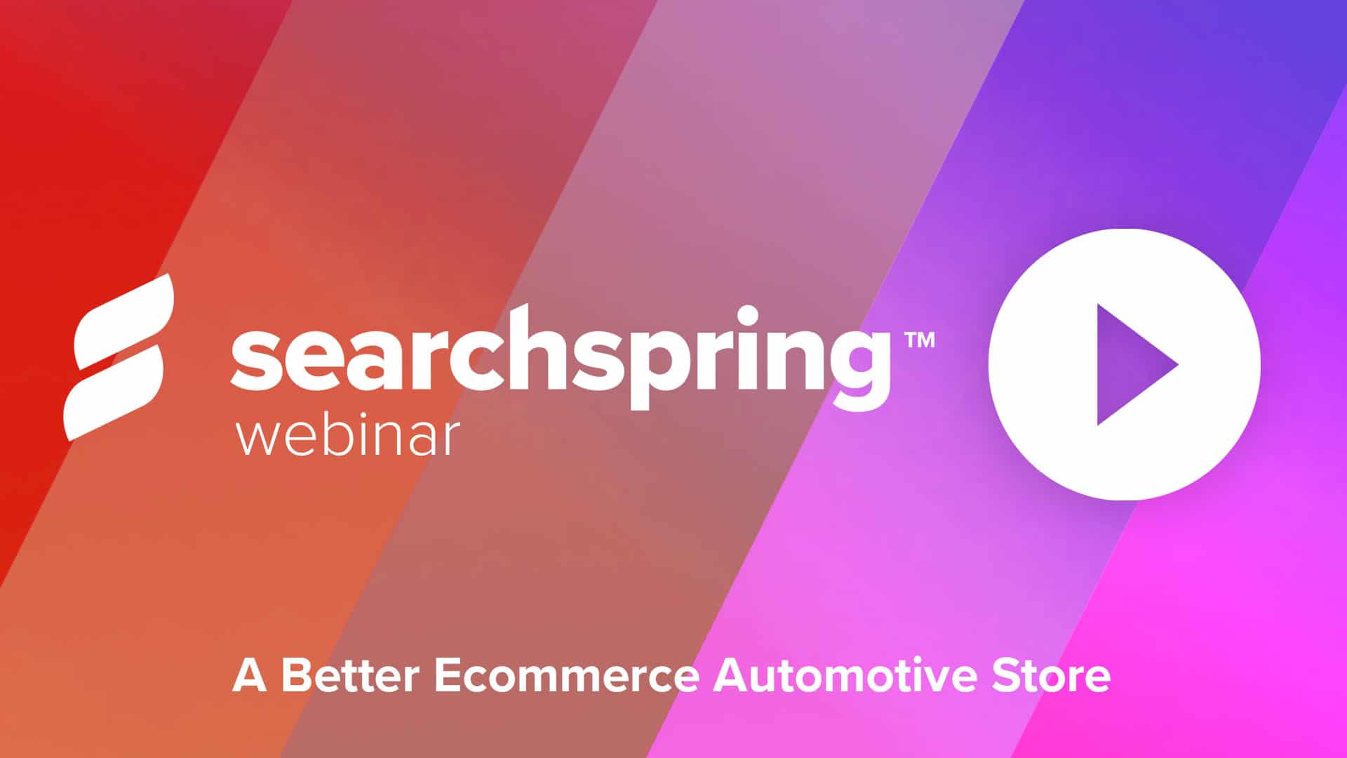Automotive ecommerce webinar