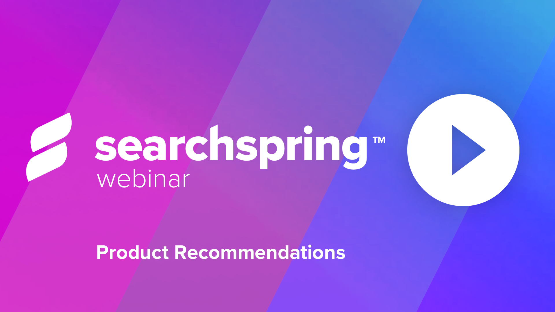Searchspring webinar